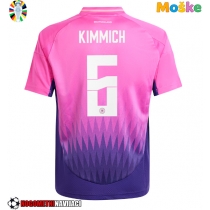 Moške Nogometnih dresov Nemčija Joshua Kimmich #6 Gostujoči EP 2024 Kratki rokavi